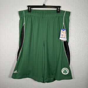 Adidas Authentic NBA Boston Celtics Shorts Size XXL, Green/Black/White, NWT